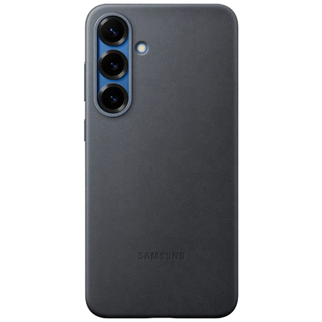 Galaxy S25 Series Premium Metal Camera Ring PU Leather Case