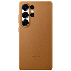 Galaxy S25 Series Premium Metal Camera Ring PU Leather Case