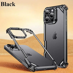 Forged Hollow Metal Guard Case - iPhone