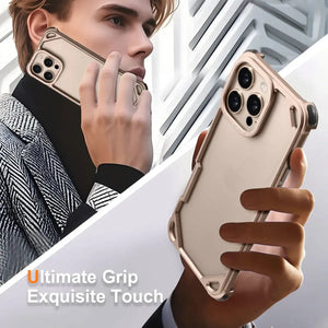 Forged Hollow Metal Guard Case - iPhone