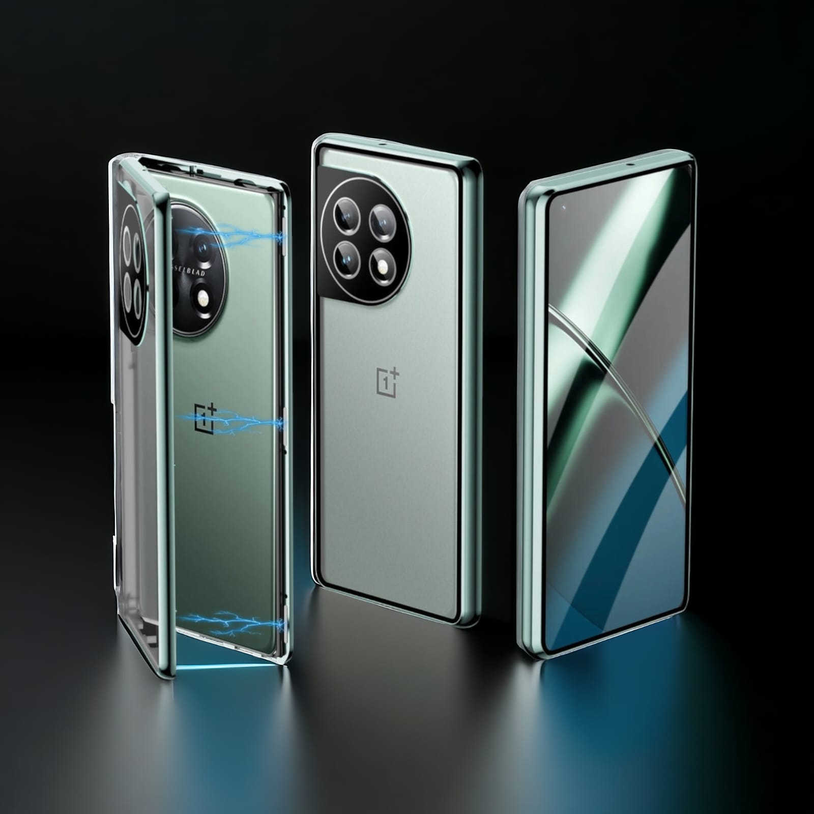 Dual Magnetic Glass Armor Case - Oneplus