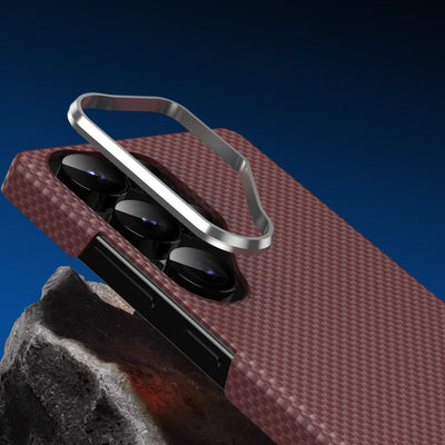 Galaxy S25 Series Neo Armor Carbon Fiber Shield Case