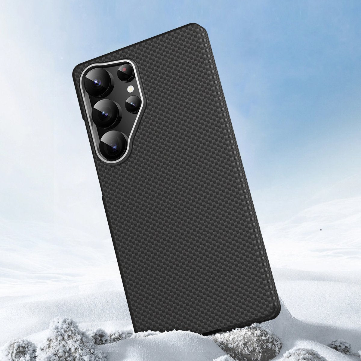 Galaxy S25 Series Neo Armor Carbon Fiber Shield Case