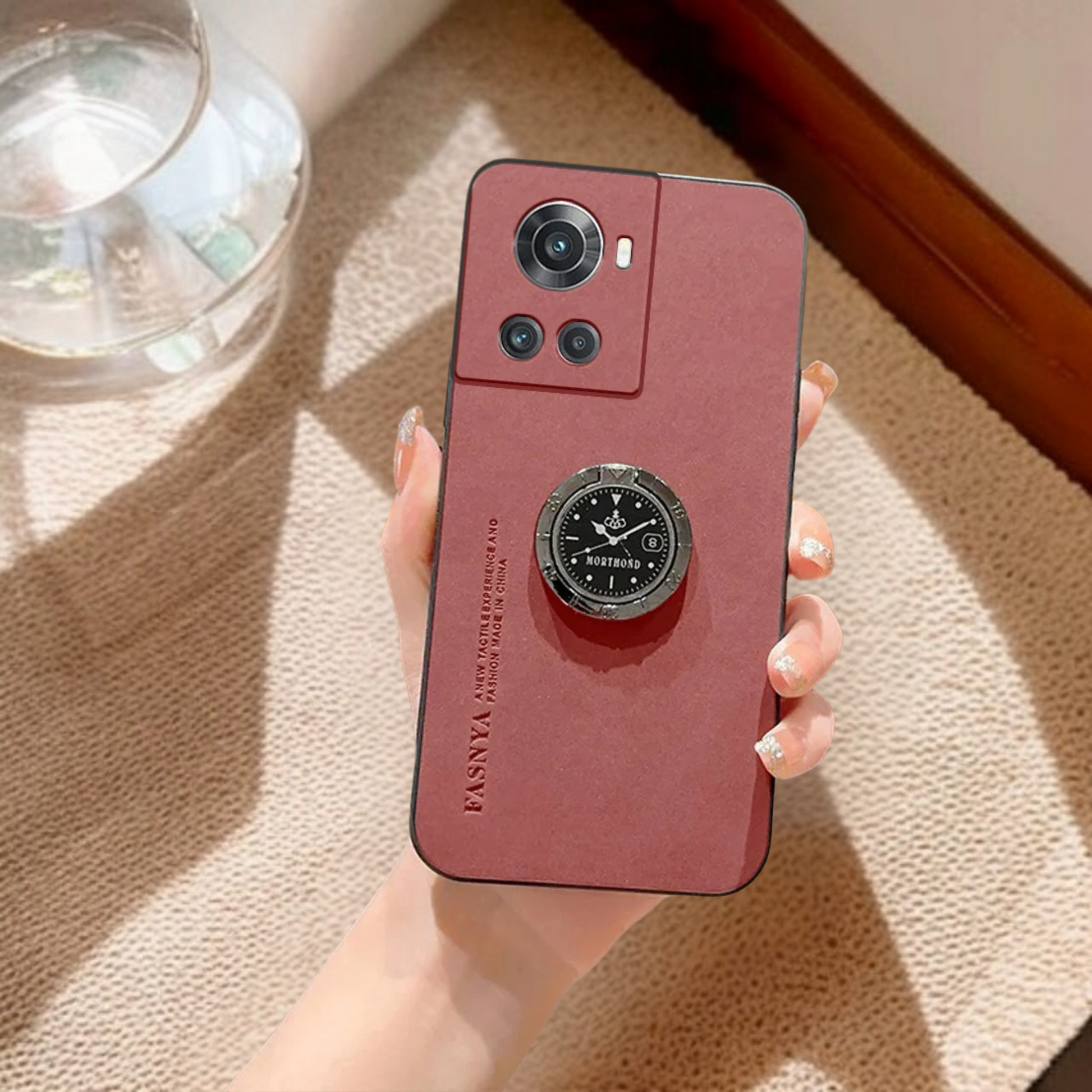 Luxe Loop Leather Ring Holder Case - OnePlus