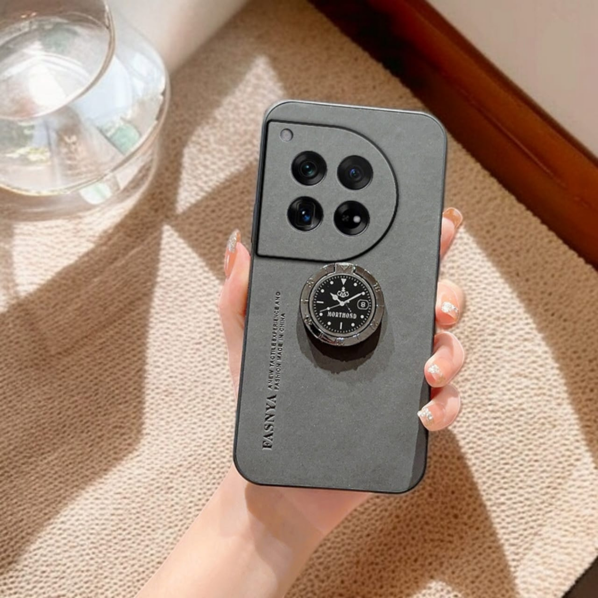 Luxe Loop Leather Ring Holder Case - OnePlus
