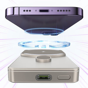 Keephone MagCube 10,000mAh Wireless Charging Bank