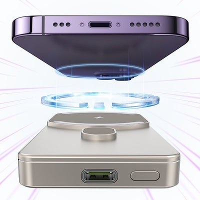 Keephone MagCube 10,000mAh Wireless Charging Bank