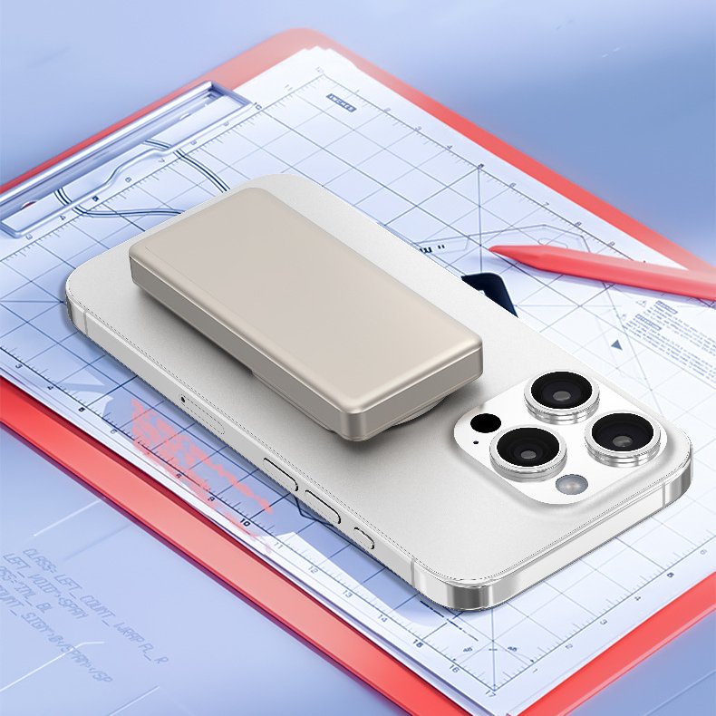 Keephone MagCube 10,000mAh Wireless Charging Bank