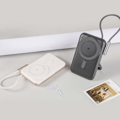 Rock Mag Grip 30W 10000 mAh Magnetic Wireless Power Bank