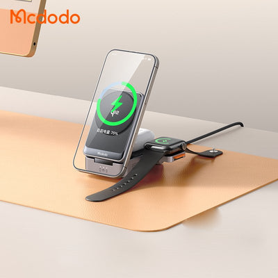 Macdodo 15W Three-In-One Foldable Magnetic Charging Station