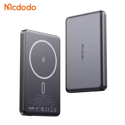 MCDODO UltraSlim 20W Magnetic Alloy Power Bank 5000mAh