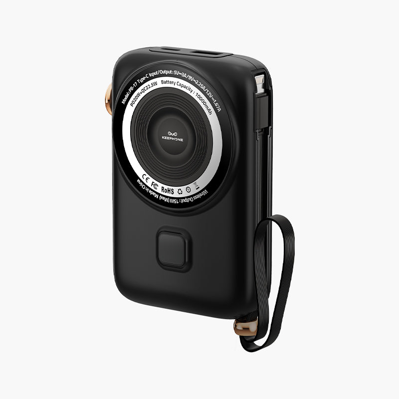 Keephone Rapid Power 10000mAh 15W MagSafe Wireless Power Bank