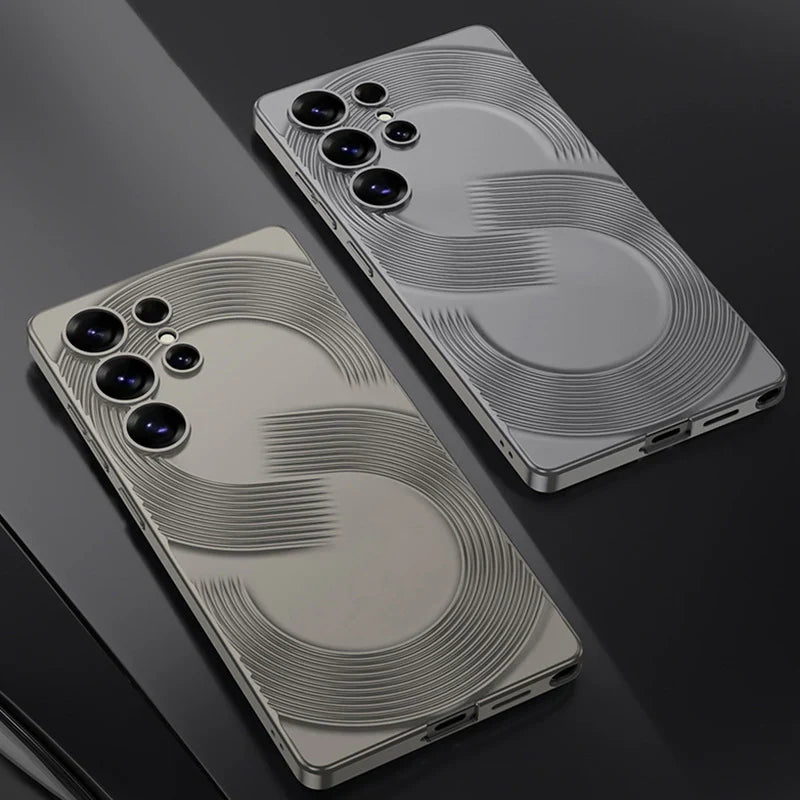 Signature Bold S Matte Grip Case - Samsung
