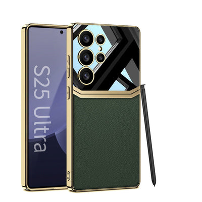 Royal Touch Electroplated Leather Case - Samsung