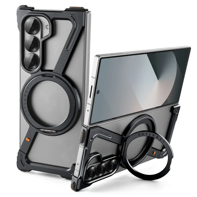Galaxy Z Fold Series Corner Guard Titanium Magnetic Case