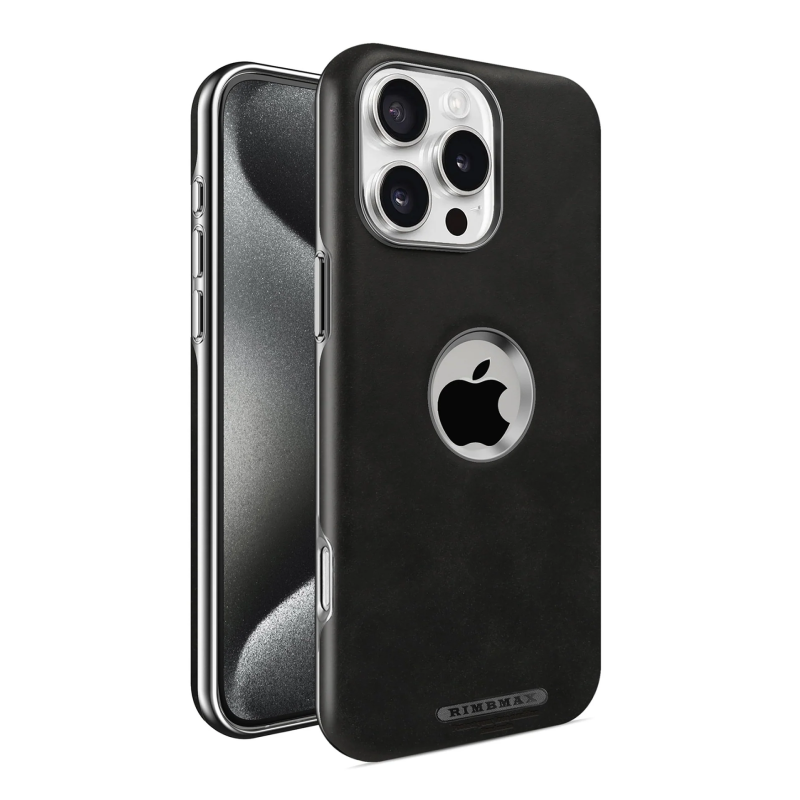 Premium Leather Logo Cut Magsafe Case - iPhone