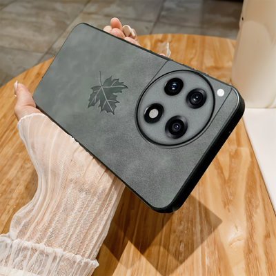 Vintage Maple Leaf Leather Case - OnePlus