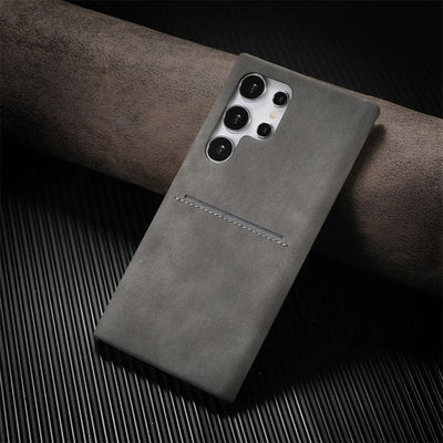 Velvety Matte Card Slot Case - Samsung