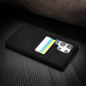 Velvety Matte Card Slot Case - Samsung