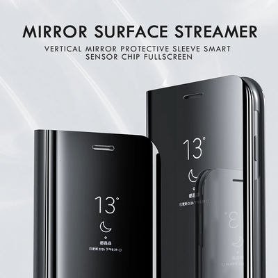 Glamour Guard Mirror Flip Case - Samsung