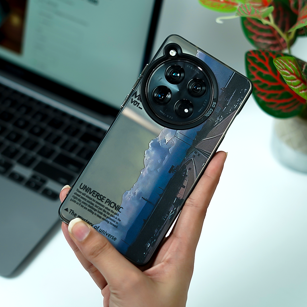 OnePlus 11R Cosmic Vibes Transparent Scenic Case
