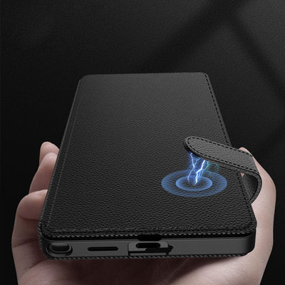 Regal Touch Flip Leather Bracket Case - Samsung