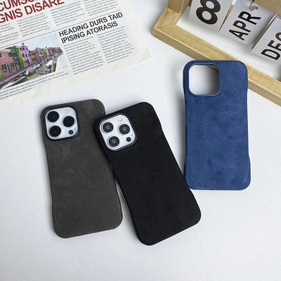 Genuine Suede Leather Magsafe Case - iPhone