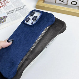 Genuine Suede Leather Magsafe Case - iPhone