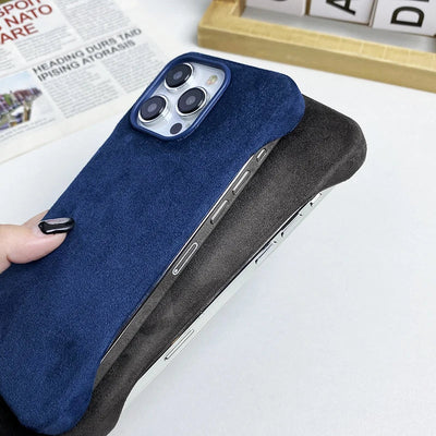 Genuine Suede Leather Magsafe Case - iPhone