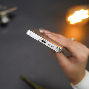 Elegant Metal Paint Borderless Magsafe Case - Samsung
