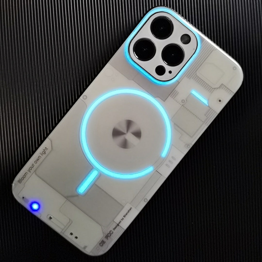 LED Glow MagSafe Case - iPhone