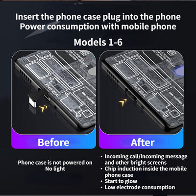 LED Glow MagSafe Case - iPhone
