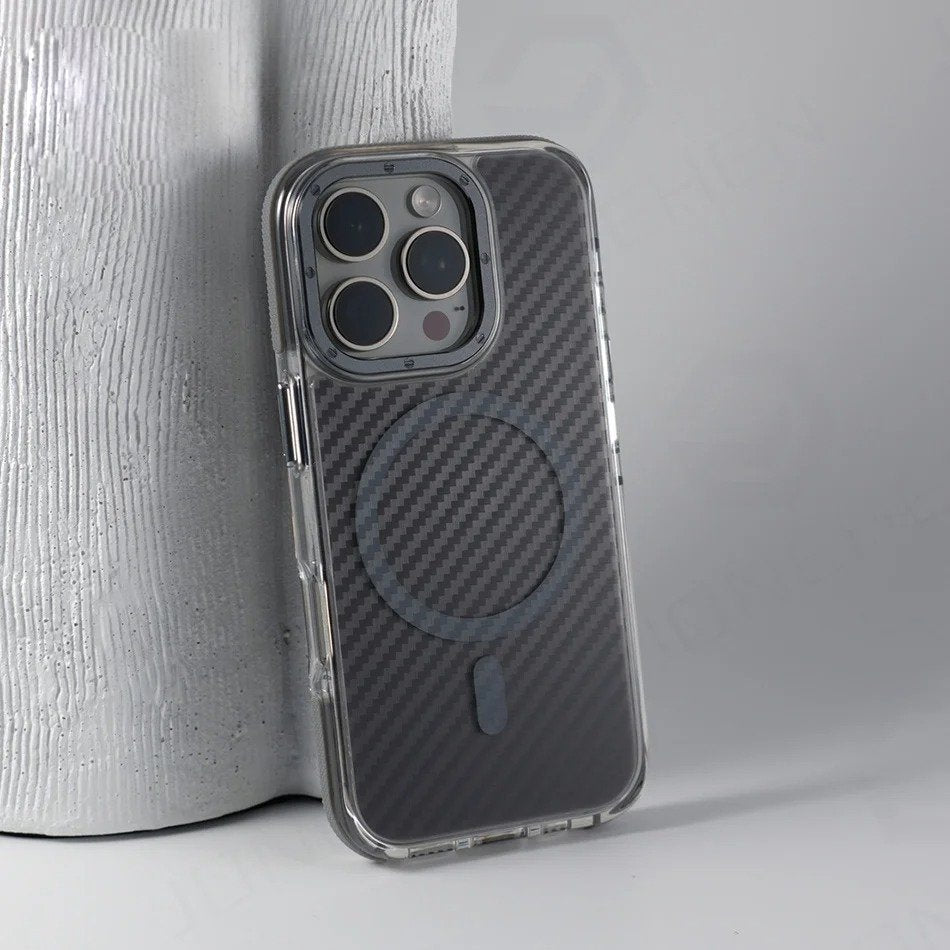 Rugged Elite Magnetic Carbon Fiber Case - iPhone