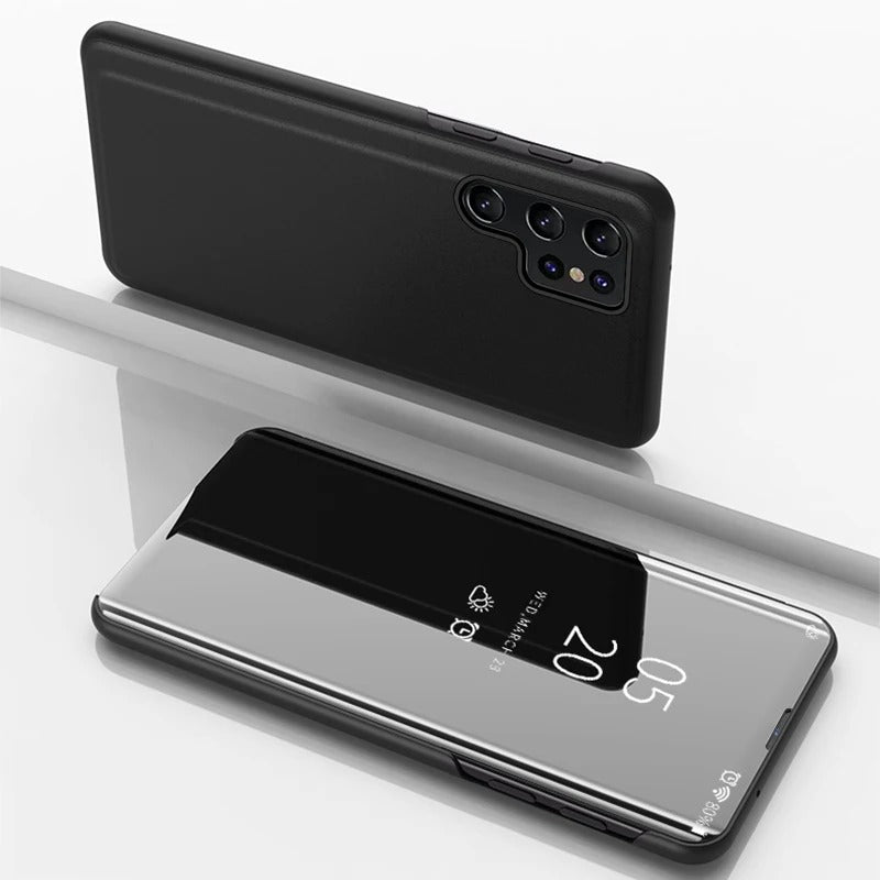 Glamour Guard Mirror Flip Case - Samsung
