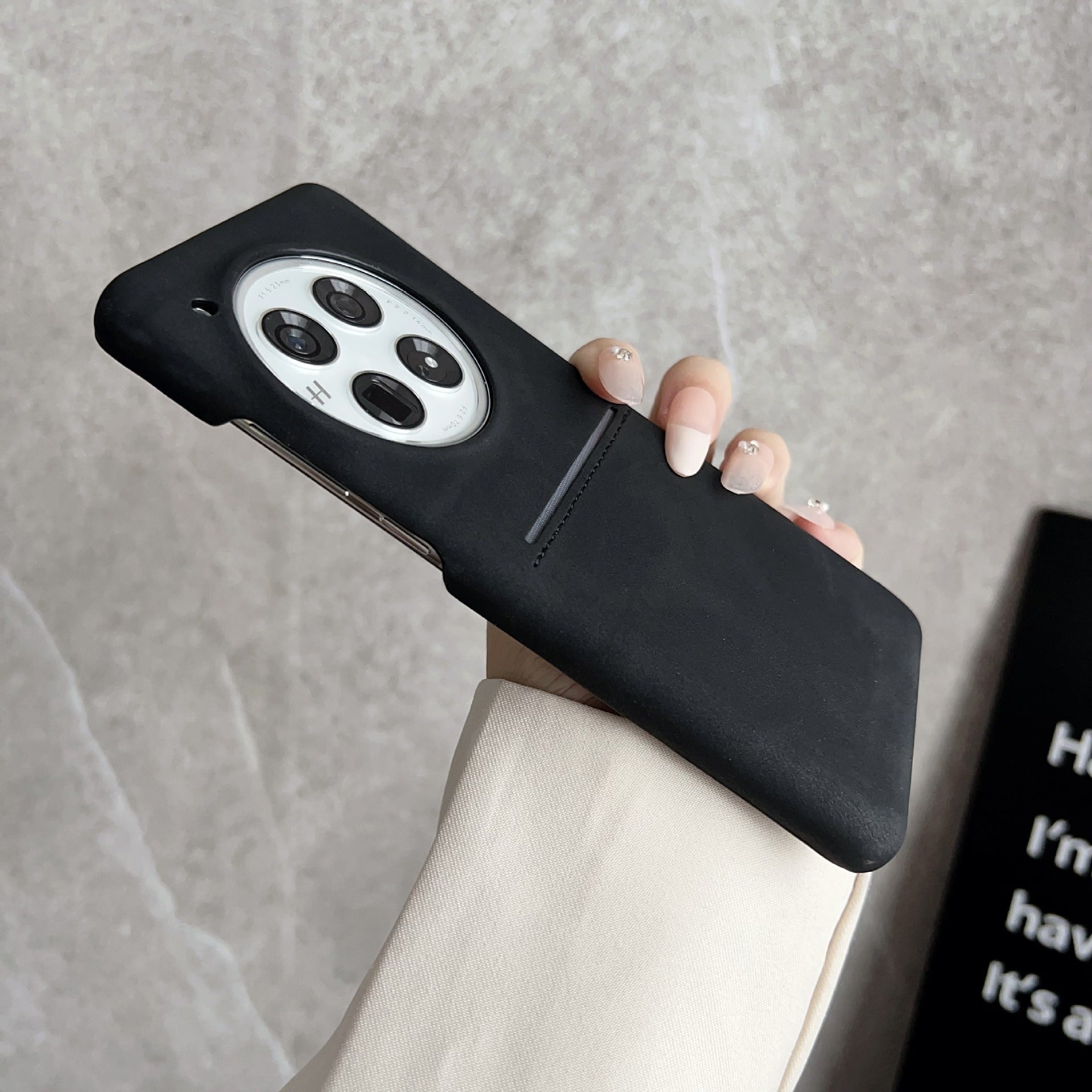 Velvety Matte Card Pocket Case - OnePlus