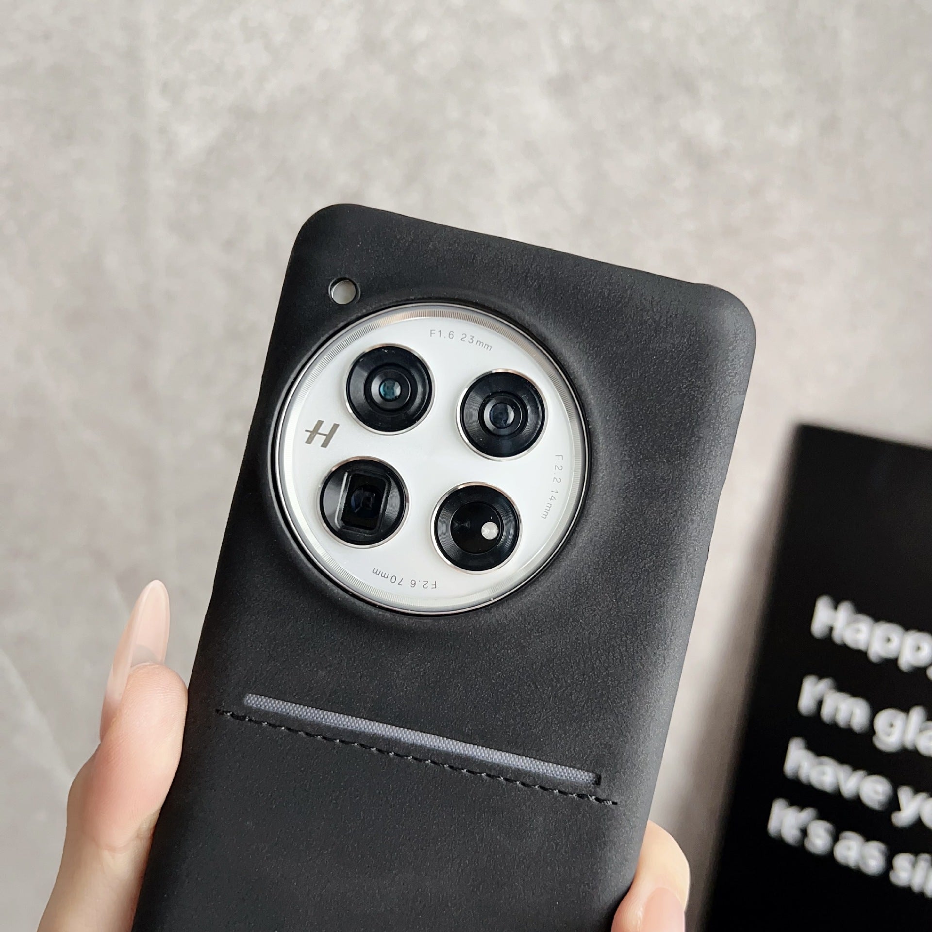 Velvety Matte Card Pocket Case - OnePlus