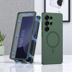 Edge Guard Frosted Dual Magnetic Case - Samsung