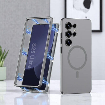 Edge Guard Frosted Dual Magnetic Case - Samsung