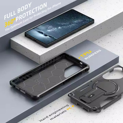 Hyper Grip Hold Invisible Kickstand Case - Samsung