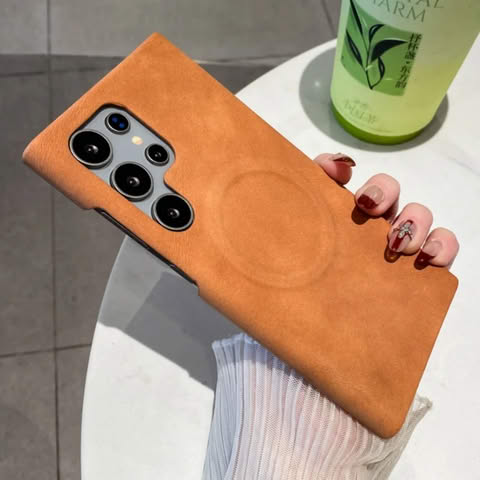 Lambskin Leather Business Shield Case - Samsung