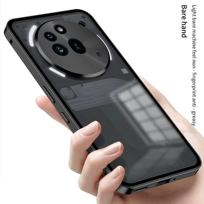 Aluminium Alloy Metal Frame Glass Case - Nothing