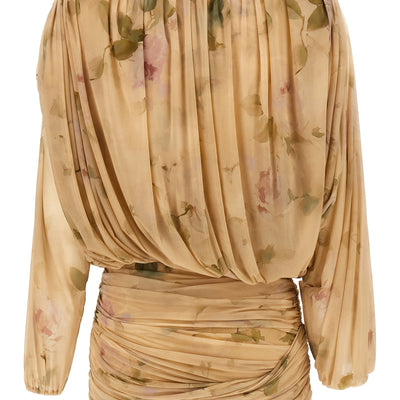 Magda Butrym Dress 07 Dress Printed With Drapes