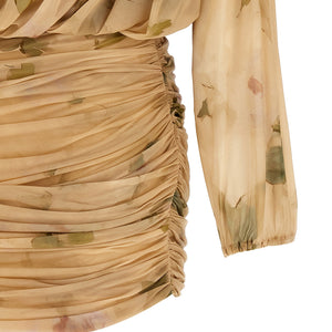 Magda Butrym Dress 07 Dress Printed With Drapes