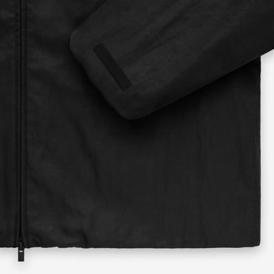 Textured Nylon Coaches Jacket