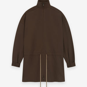 Military Nylon Mockneck Anorak