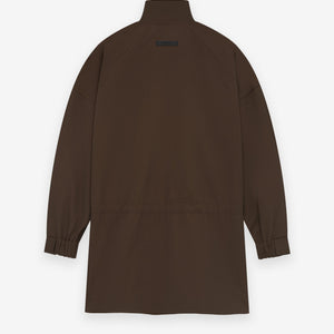 Military Nylon Mockneck Anorak
