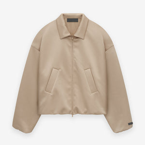 Women's Satin Nylon Bomber Jacket