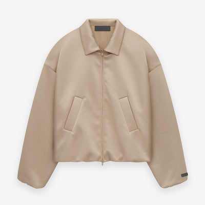 Women's Satin Nylon Bomber Jacket