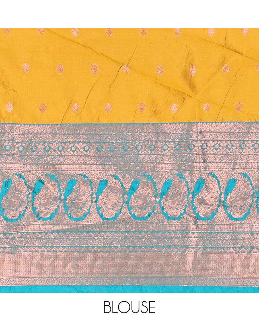 Purple zari buttas artsilk halfsaree,contrast traditional design stonework border, blouse & dhavani of jaal designs