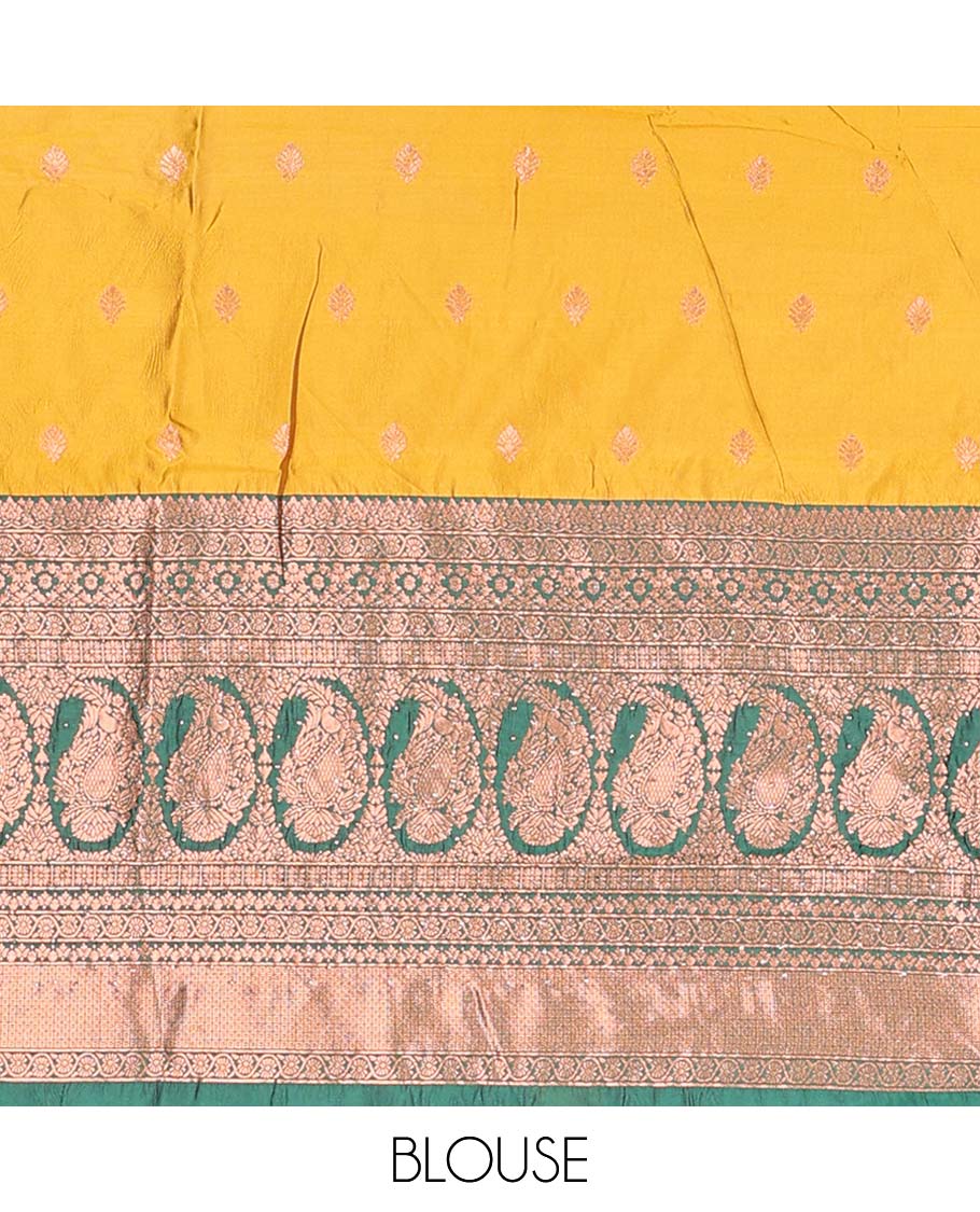 Purple zari buttas artsilk halfsaree,contrast traditional design stonework border, blouse & dhavani of jaal designs